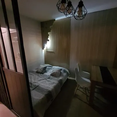 Vue Sur Les Pistes De Et En Bas De La Station Διαμέρισμα *